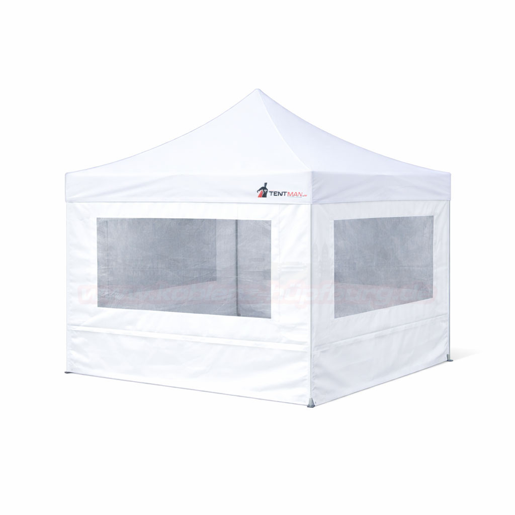 3x3m Faltzelt mit Seitenteilen