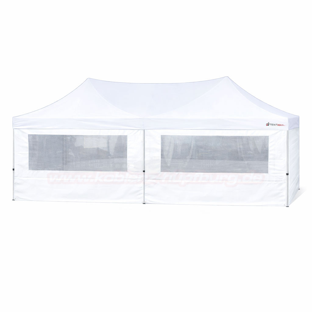 3x6m Faltzelt mit Seitenteilen