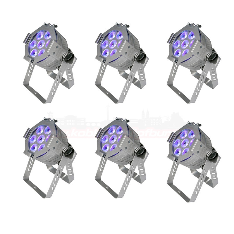 PAR Lights 6er Case q