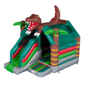 Hüpfburg-Combo-Dino